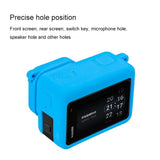 Silicone Protective Case with Lens Cap for Insta360 Ace - Black - 45-Degree Angle