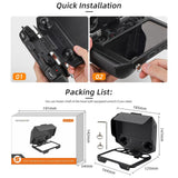 2-in-1 Sun Hood & Screen Protector for Controllers and Monitors