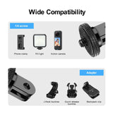 Metal Tripod Mount for Action Cameras - 1 / 4 Screw - Rear View