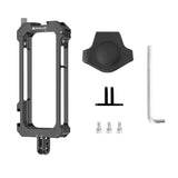 Metal Protective Cage for Insta360 X3 with Cold Shoe and Tripod Adapter
