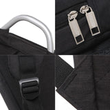 Versatile Laptop Business Backpack - Fits 14 Macbook and More - 40x28x12cm - Black