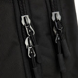 17 Inch Waterproof Usb Shoulder Backpack for Travel - Black - Top-Down View