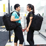 17 Inch Waterproof Usb Shoulder Backpack for Travel - Black - Extra Image