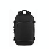 17 Inch Waterproof Usb Shoulder Backpack for Travel - Black - Extra Image