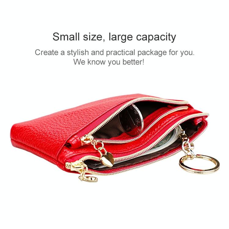 Spacious Litchi Texture Rfid Hand Wallet - Black