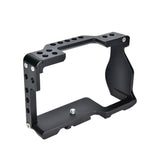 Camera Stabilizer Cage - Black for Sony A6000 / A6300 / A6500 / A6400 - Side View