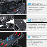 Camera Stabilizer Cage - Black for Sony A6000 / A6300 / A6500 / A6400