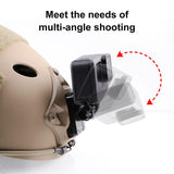 Universal Quick Release Bracket for Action Cameras - Aluminum