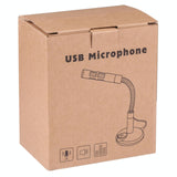 Drive-Free Computer Microphone - 3.5Mm Plug Black 3.5M - Close-Up Angle