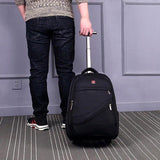 Business Travel Double Shoulder Bag - 18l - Side View