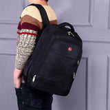 Business Travel Double Shoulder Bag - 18l - Rear View