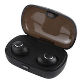 Portable Bluetooth V5.0 Earphones with Charging Box - X8 Tws for Outdoor Sports Black