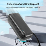 Portable Eva Storage Bag For Dji Osmo Pocket 3 Mini Body Bag Black - Low Angle