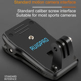 360 Degree Rotation Backpack Mount for Gopro Dji Xiaoyi & Other Action Cameras - Extra Image