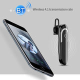 Waterproof Bluetooth Earphone with Noise Cancelling - Rear View