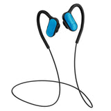 Ultra-light Wireless Bluetooth Earphones with Mic - Bth-y9 - Black - Front View