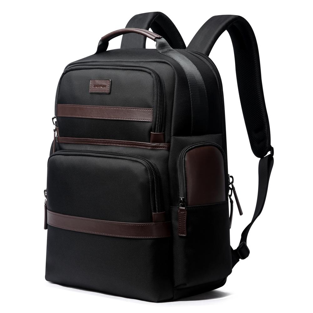 Waterproof Anti-Theft Usb Shoulder Bag - Large Capacity - 28X19X42Cm - Black