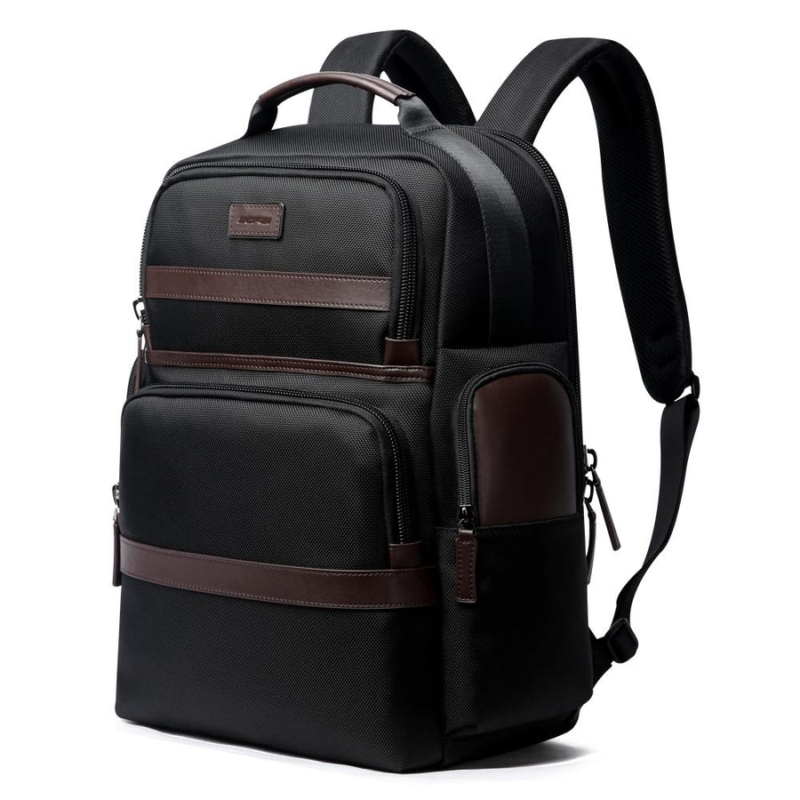 Waterproof Anti-Theft Usb Shoulder Bag - Large Capacity - 28X19X42Cm - Black