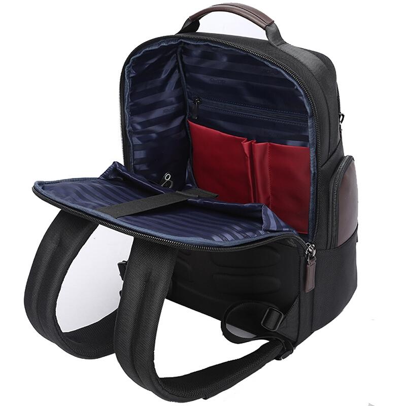 Waterproof Anti-Theft Usb Shoulder Bag - Large Capacity - 28X19X42Cm - Black