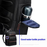 Waterproof Anti-Theft Usb Shoulder Bag - Large Capacity - 28X19X42Cm - Black - Extra Image