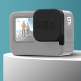 Soft Rubber Camera Lens Protective Cap for Gopro Hero10 / Hero9 - Scratch Resistant - Front View