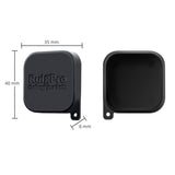 Soft Rubber Camera Lens Protective Cap for Gopro Hero10 / Hero9 - Scratch Resistant - Top-Down View