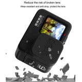 Soft Rubber Camera Lens Protective Cap for Gopro Hero10 / Hero9 - Scratch Resistant - Rear View
