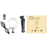 6.2 Rgbw Led Ring Light with Tripod and Remote Control - Rear View