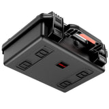 Waterproof Full Kit Suitcase Storage Box - Pp Material - Top-Down View