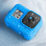 Gopro Hero8 Silicone Case with Wrist Strap - Protective Cover - Black