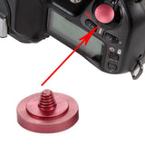 Metal Camera Shutter Release Button - Universal - 11Mm Diameter 2Mm Thickness - Black