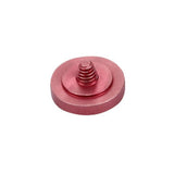 Metal Camera Shutter Release Button - Universal - 11Mm Diameter 2Mm Thickness - Black - 45-Degree Angle