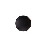 Metal Camera Shutter Release Button - Universal - 11Mm Diameter 2Mm Thickness - Black