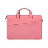 Portable Laptop Tablet Bag - 15.6 Inch Double Side Pockets Soft Handle Oxford Cloth - Deep Space Gray - Black - Extra Image