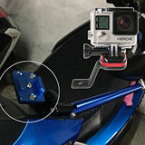 Universal Rearview Mirror Mount for Action Cameras - Black - Extra Image