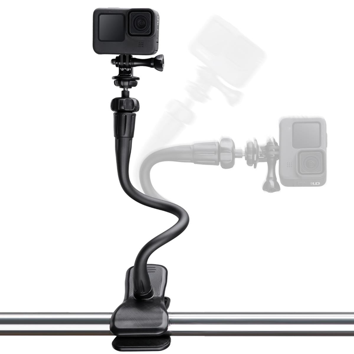 Adjustable Desktop Phone Holder with Flexible Arm