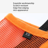 Dog Mouth Cover Anti-Bite Mesh Dog Mouth Cover Medium And Large Dogs Anti-Drop Mask Xl - Black - Rear View
