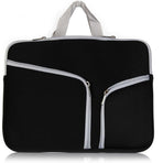 15.6 Inch Multi-Pocket Laptop Liner Bag For Diving Material Computer - Purple