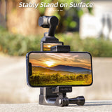 Handheld Tripod Expansion for Dji Pocket 3 - Front Phone Holder Mount - 45-Degree Angle