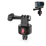 Magnetic Base Action Camera Adapter for Gopro and Action Cameras - Front View