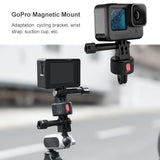 Magnetic Base Action Camera Adapter for Gopro and Action Cameras - Top-Down View