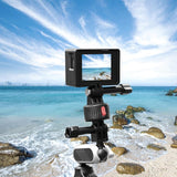 Magnetic Base Action Camera Adapter for Gopro and Action Cameras - Low Angle