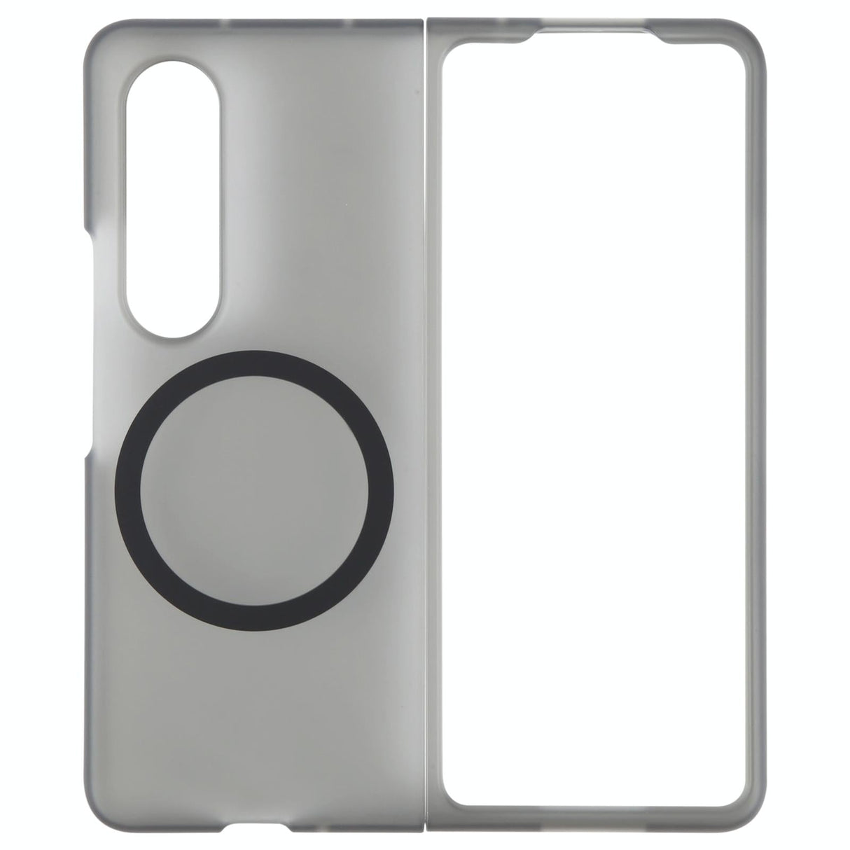For Samsung Galaxy Z Fold4 5G Shockproof Magsafe Case - Frosted Black