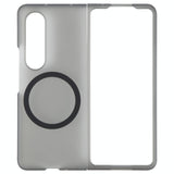 For Samsung Galaxy Z Fold4 5G Shockproof Magsafe Case - Frosted Black - Side View