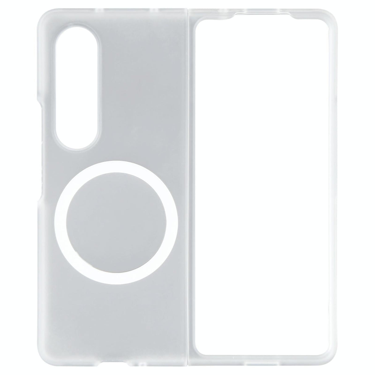 For Samsung Galaxy Z Fold4 5G Shockproof Magsafe Case - Frosted Black