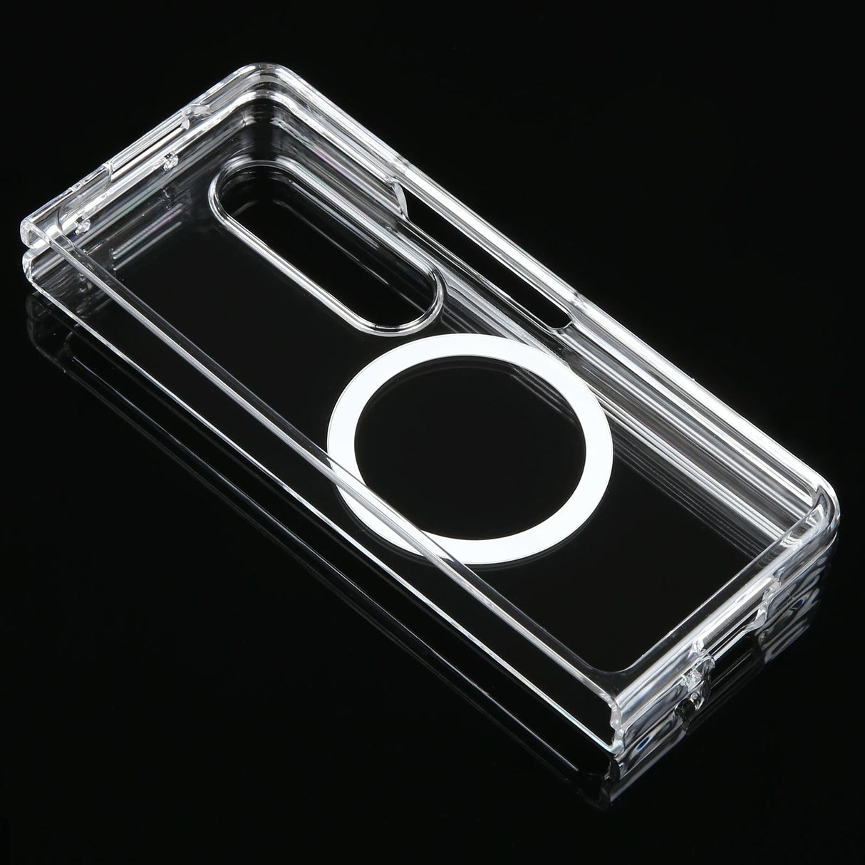 For Samsung Galaxy Z Fold4 5G Shockproof Magsafe Case - Frosted Black
