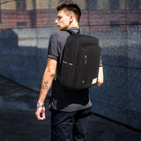 Versatile Oxford Laptop Backpack - Fits 15.6 Macbook Samsung Sony Dell Alienware Chuwi Asus Hp - Black - Extra Image