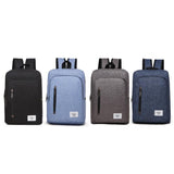 Versatile Oxford Laptop Backpack - Fits 15.6 Macbook Samsung Sony Dell Alienware Chuwi Asus Hp - Black - Extra Image