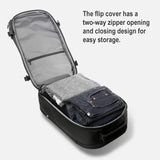 20 Inch Waterproof Usb Shoulder Backpack - Black