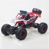 37cm Remote Control Bigfoot Climbing Car - 1 12 Alloy 4wd Cross-country Toy - Black - Side View